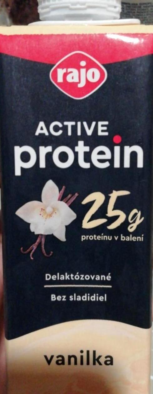 Fotografie - Active protein 25g vanilka Rajo