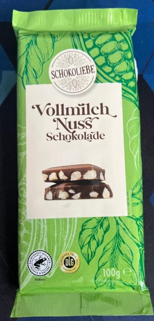 Fotografie - Vollmilch nuss schokolade Schokoliebe