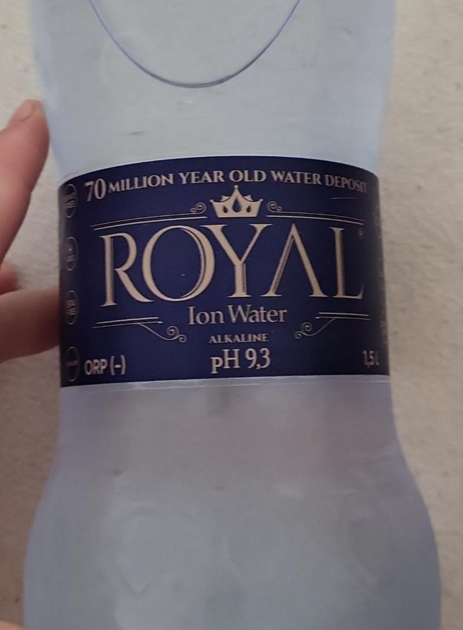 Fotografie - Ion water alkaline pH 9,3 Royal