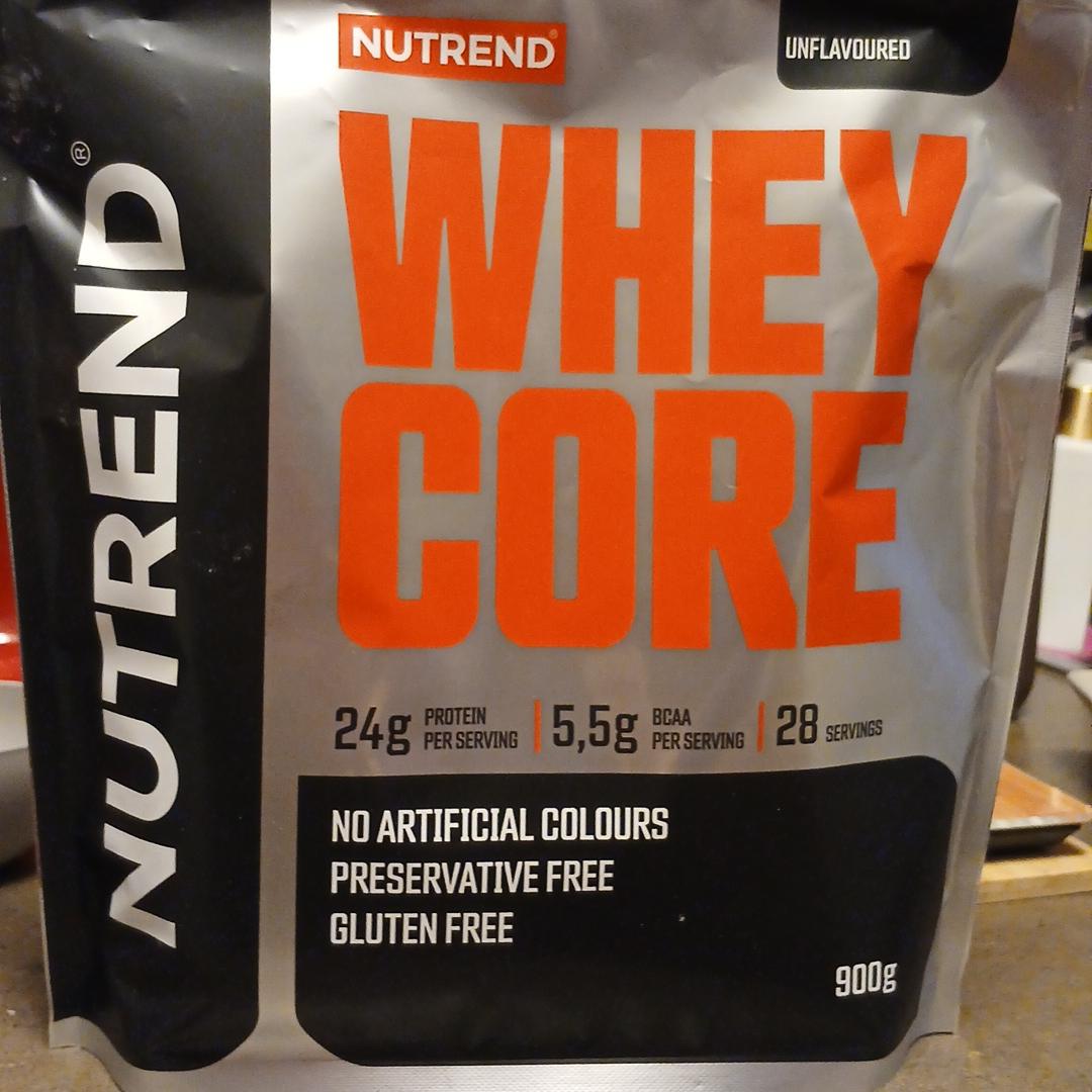 Fotografie - Whey core unflaured protein drink Nutrend