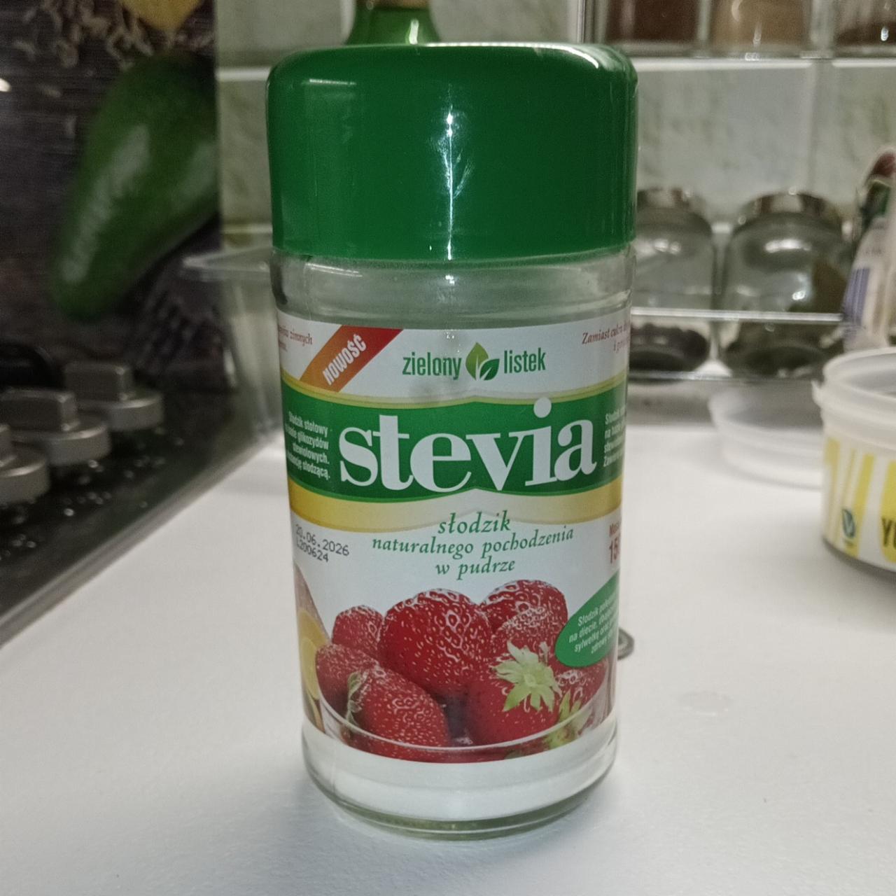 Fotografie - stevia zielony listek