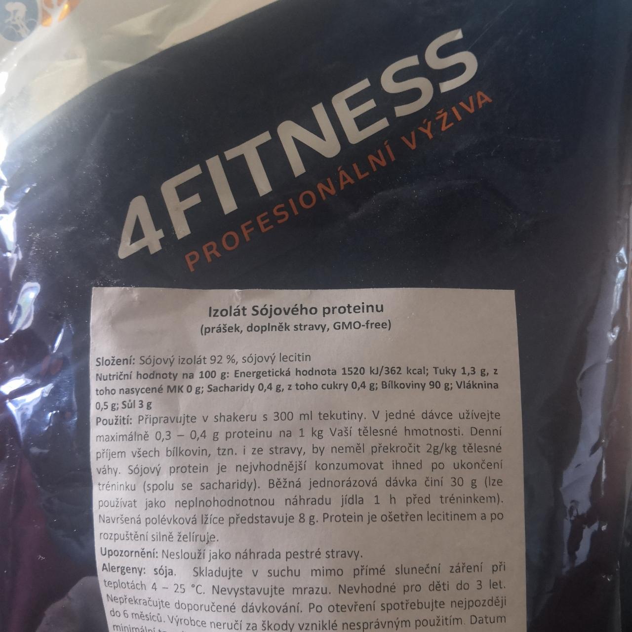 Fotografie - Izolát Sójového proteinu 4fitness