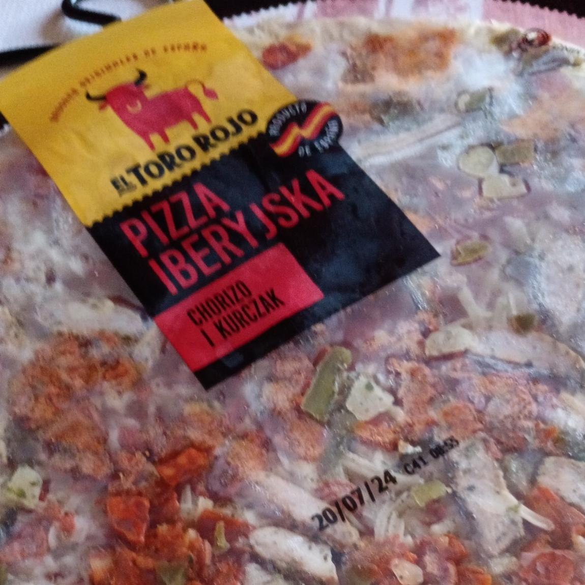 Fotografie - Pizza iberyjska chorizo i kurczak El Toro Rojo