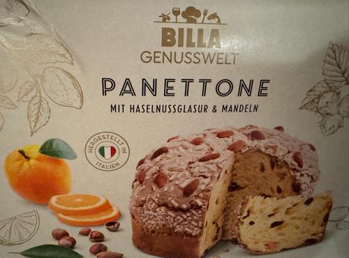 Fotografie - Panettone mit haselnussglasur & mandeln Billa Genusswelt