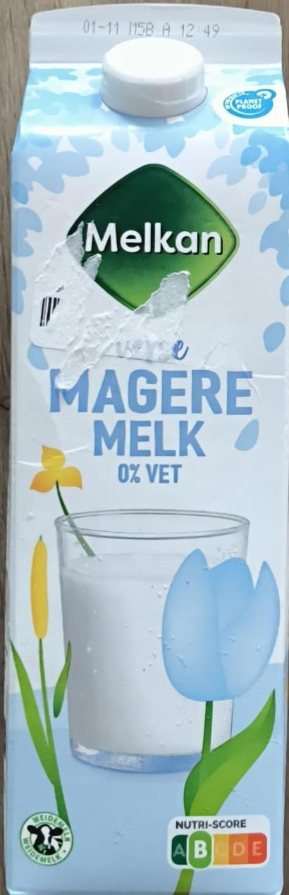 Fotografie - Magere Melk 0% vet Melkan