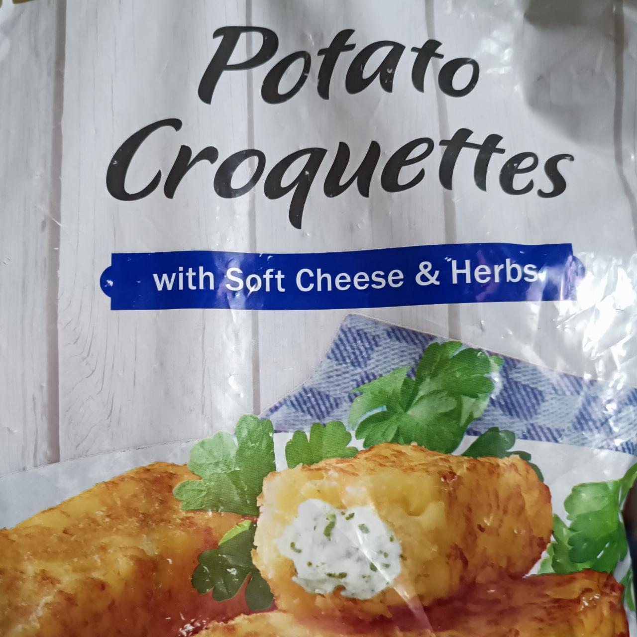 Fotografie - Potatoe croquettes with soft cheese&herbs Lidl Alpen Fest