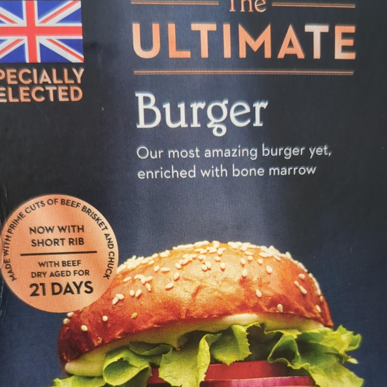 Fotografie - The ultimate burger Specially selected