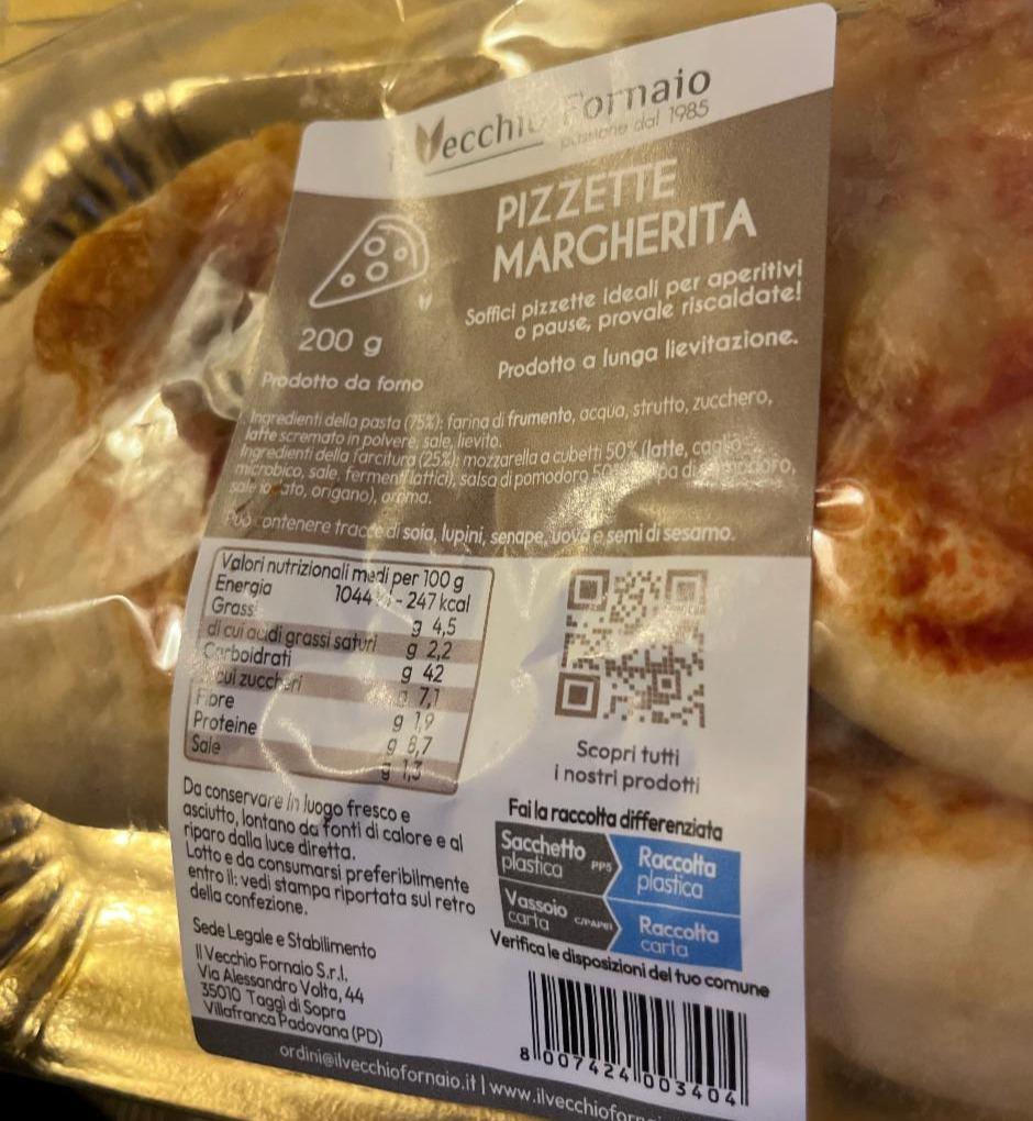 Fotografie - Pizzette margherita Il Vecchio fornaio