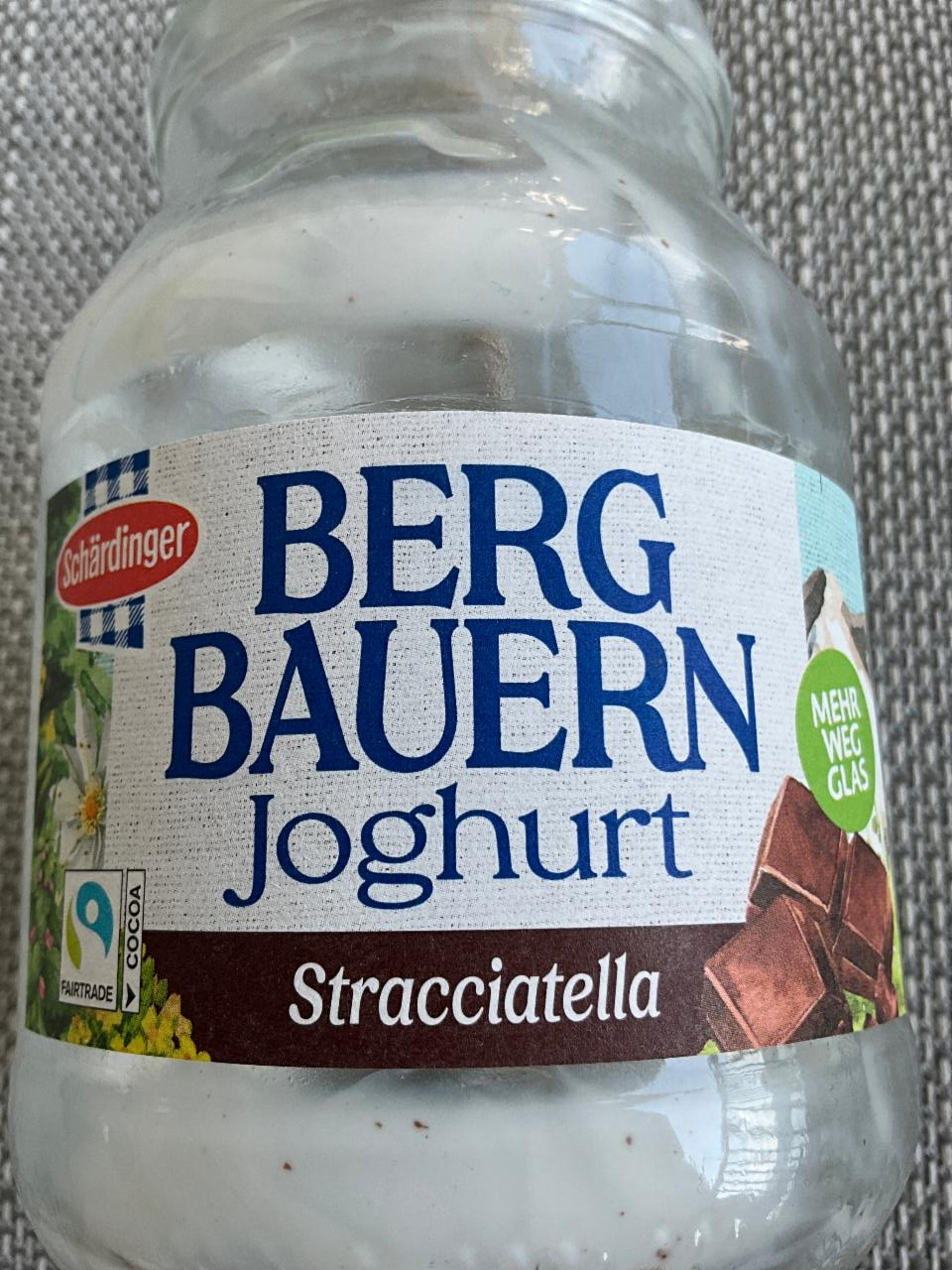 Fotografie - Bergbauern joghurt stracciatella Schärdinger