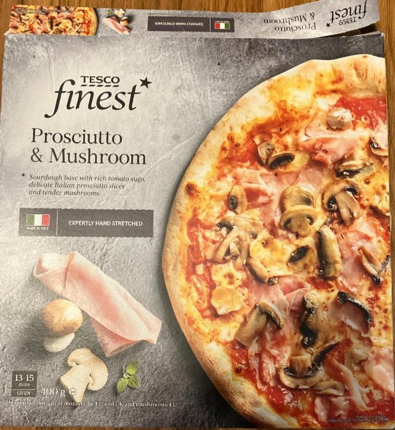 Fotografie - Prosciutto & mushroom Tesco finest