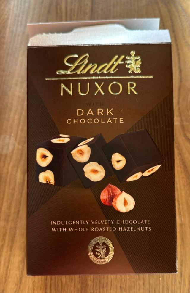 Fotografie - Nuxor with dark chocolate Lindt