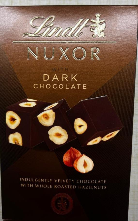 Fotografie - Nuxor with dark chocolate Lindt