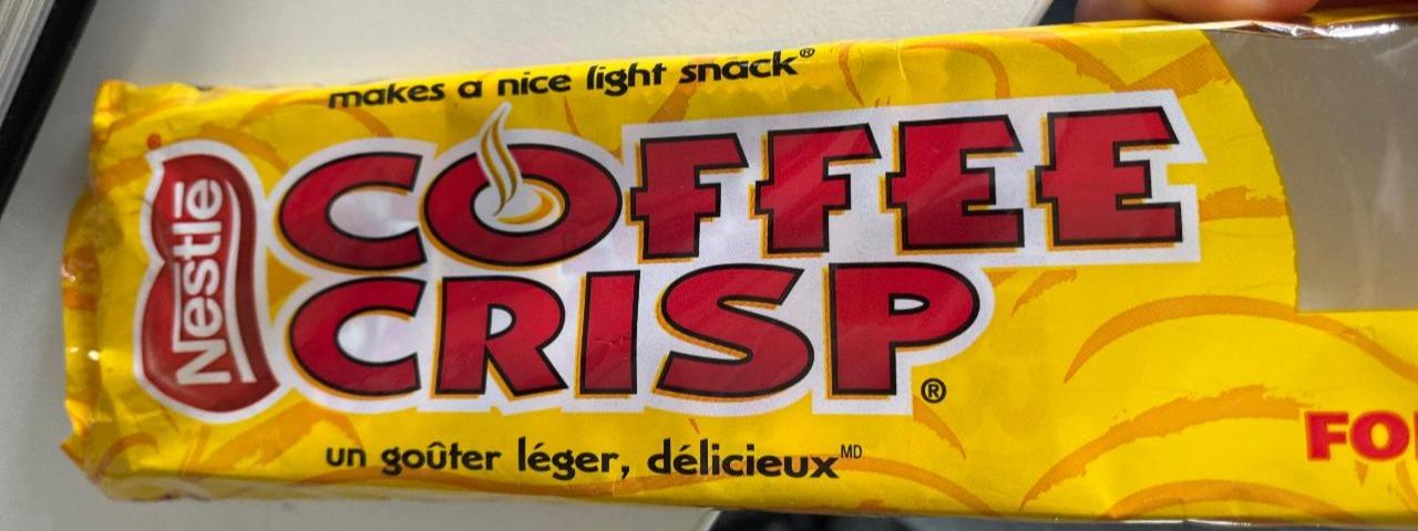 Fotografie - Coffee crisp Nestlé