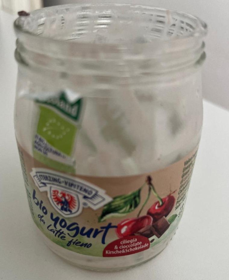 Fotografie - Bio yogurt da latte fieno ciliegia & cioccolato Sterzing Vipiteno