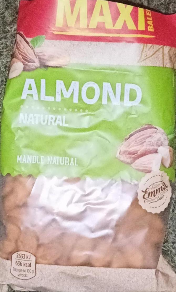 Fotografie - Almond natural Emma Grown For Good