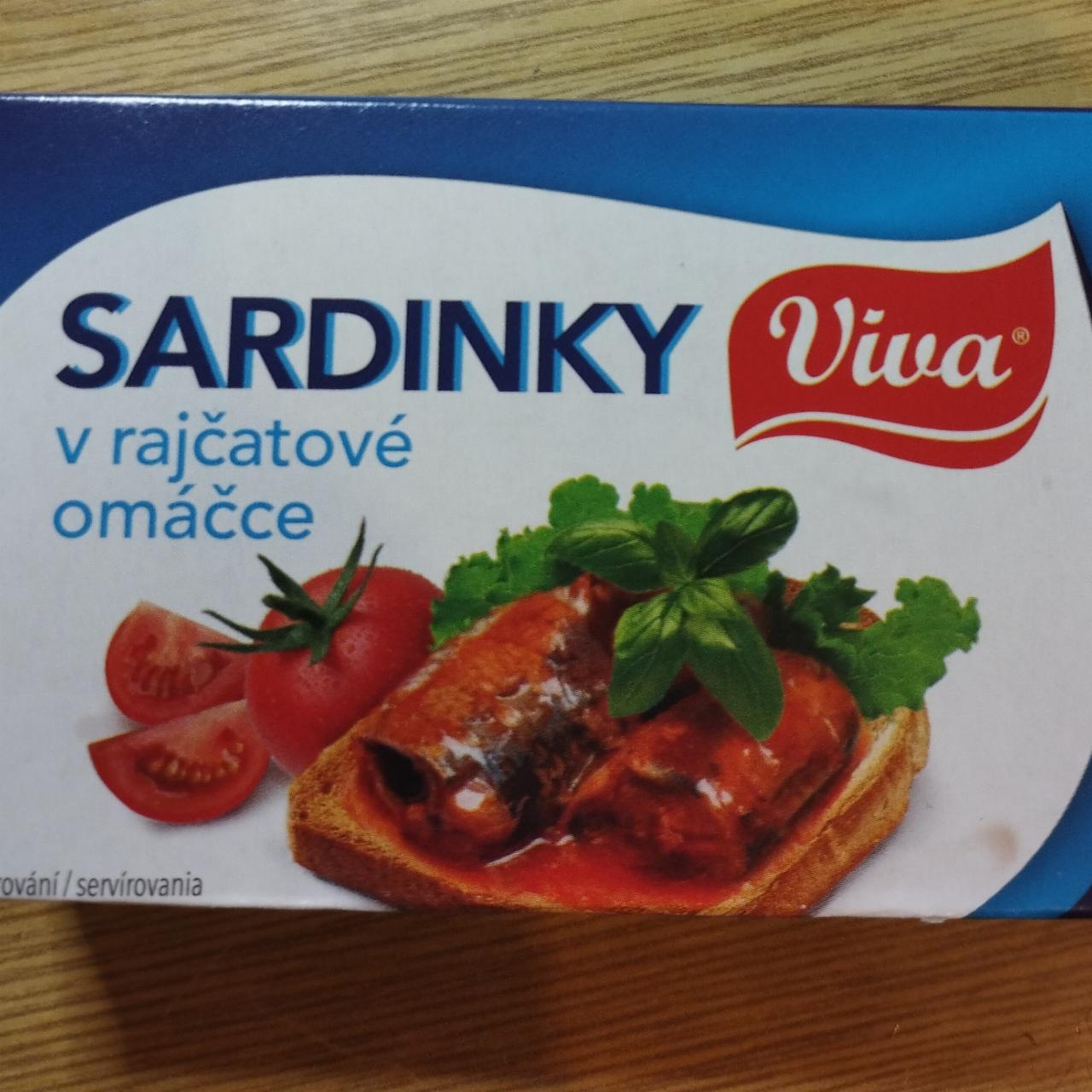 Fotografie - Sardinky v rajčatové omáčce Viva