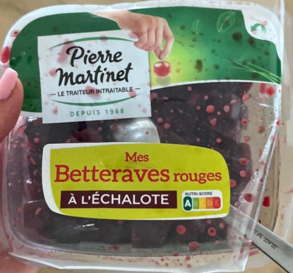 Fotografie - Mes betteraves rouges à l’échalote Pierre Martinet