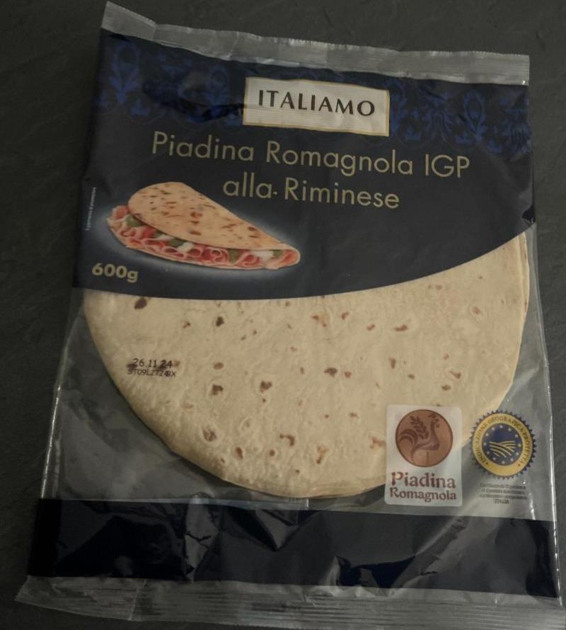 Fotografie - Piadina romagnola IGP alla riminese Italiamo