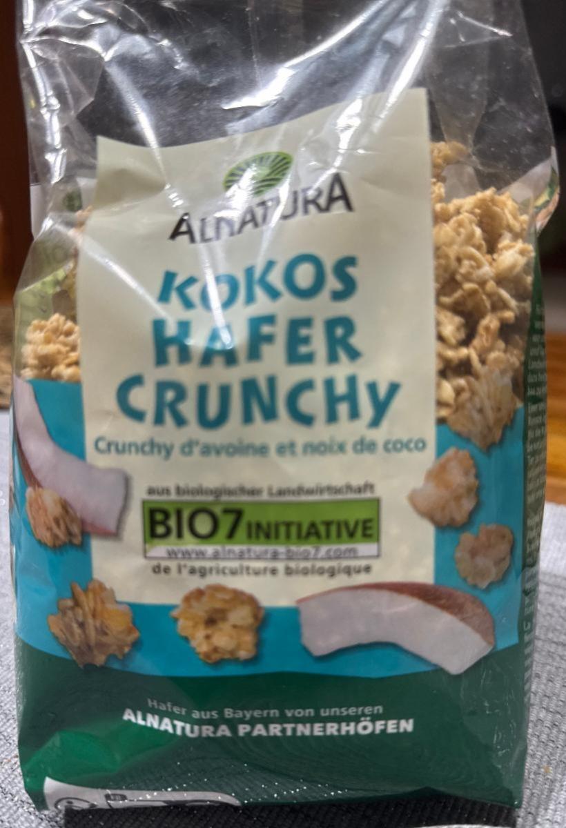 Fotografie - Kokos hafer crunchy Alnatura