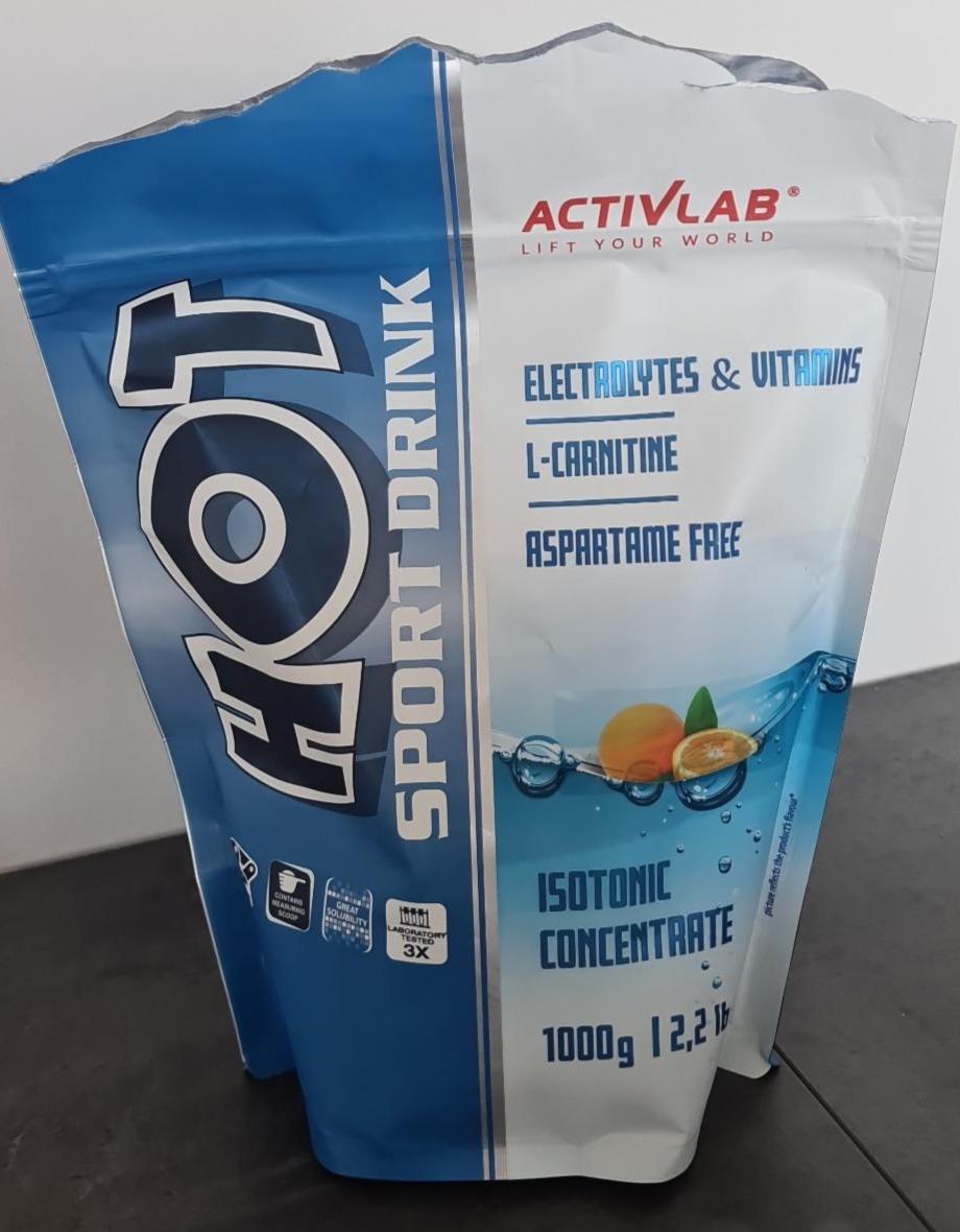 Fotografie - Hot Sport Drink grapefruit ActivLab