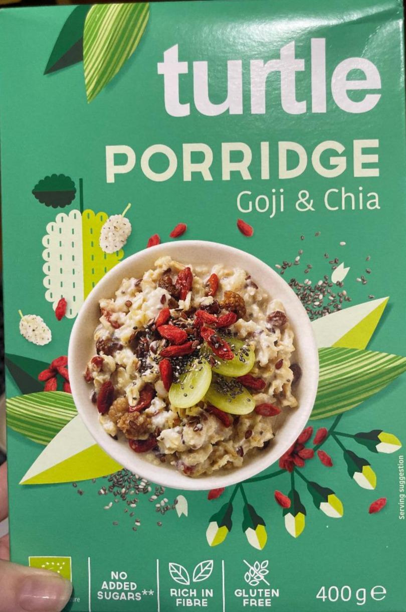 Fotografie - Porridge goji & chia Turtle