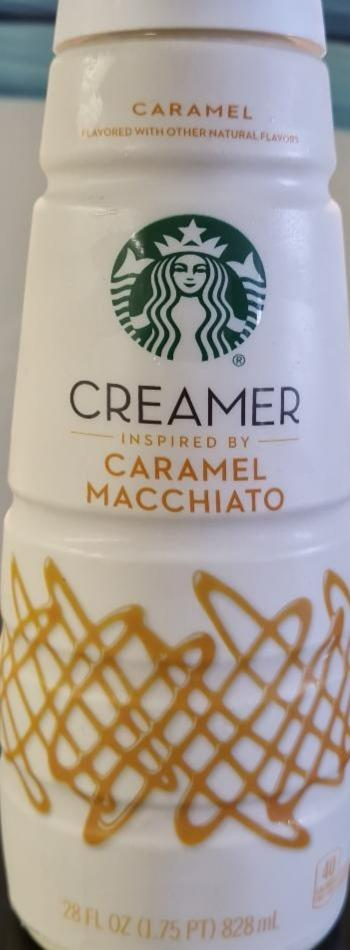 Fotografie - Creamer caramel macchiato Starbucks