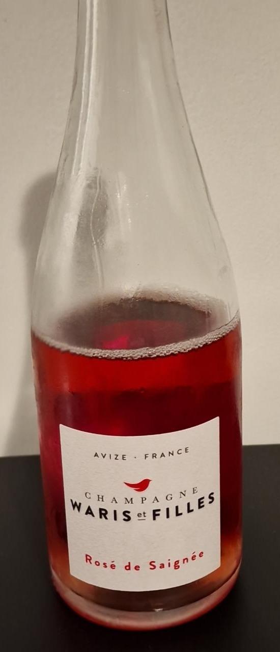 Fotografie - Champagne rosé de saignée Waris et Filles