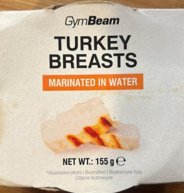 Fotografie - Turkey breasts marinated in water GymBeam