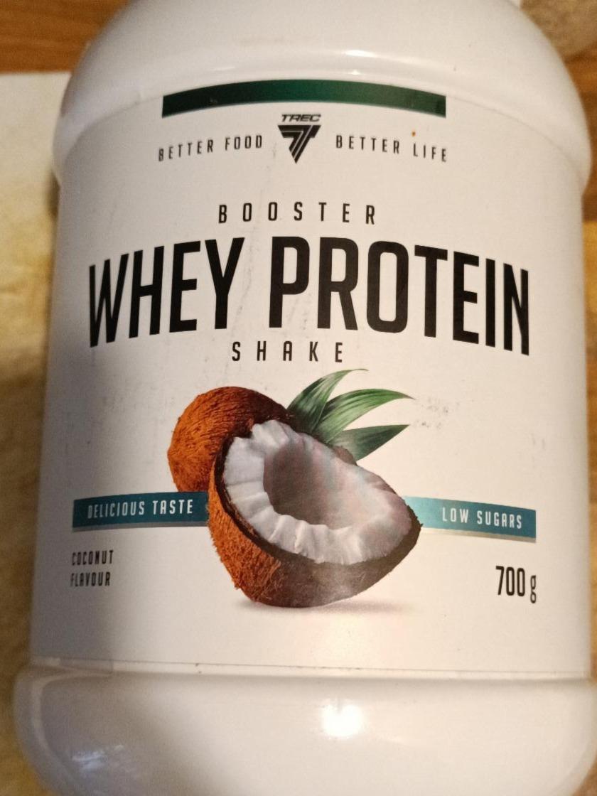 Fotografie - Booster whey protein shake coconut flavour Trec