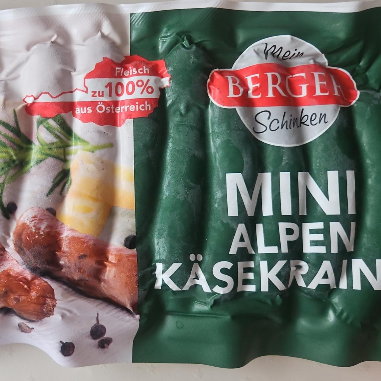 Fotografie - Mini alpen käsekrainer Mein Berger Schinken