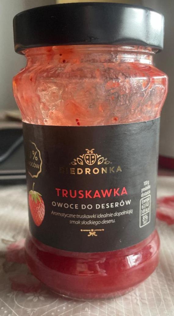 Fotografie - Truskawka Owoce do Deserów Biedronka