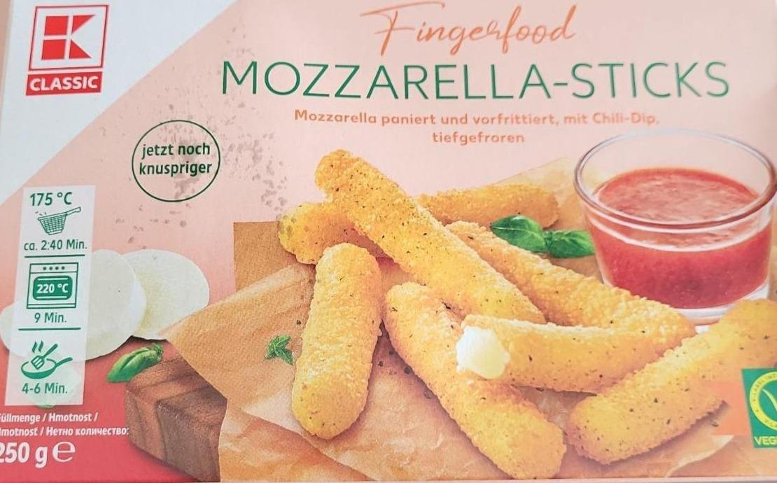 Fotografie - Mozzarella-sticks K-Classic