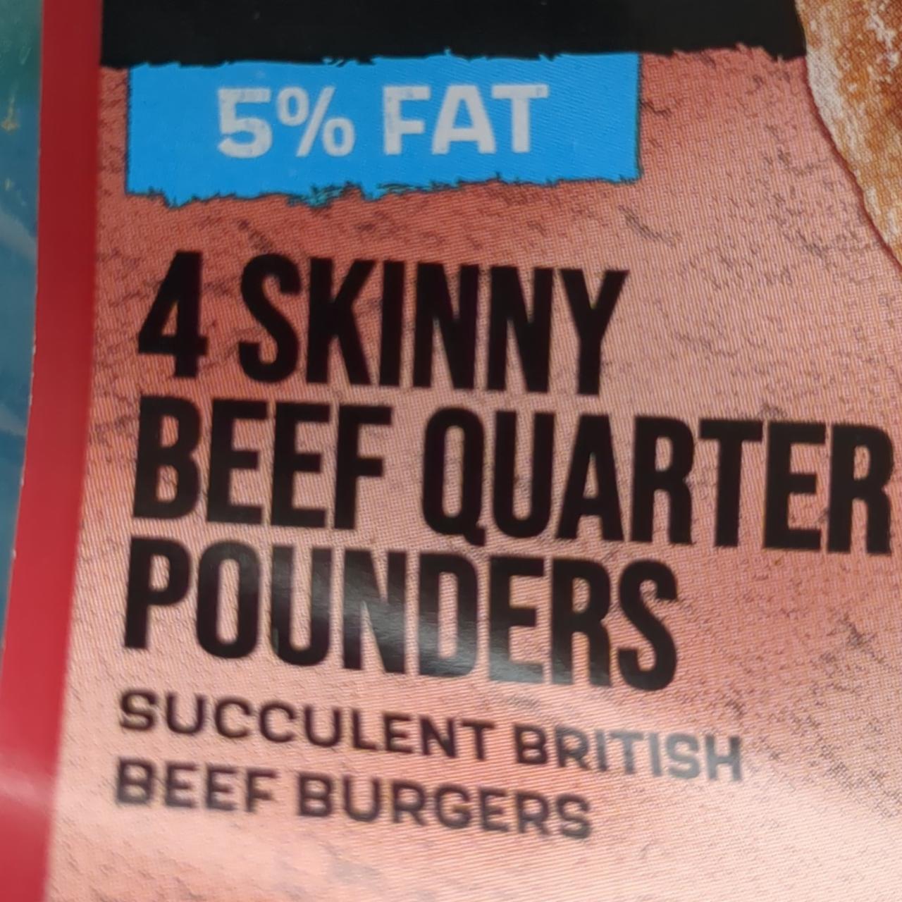 Fotografie - Skinny Burger 5%fat Ashfields Aldi