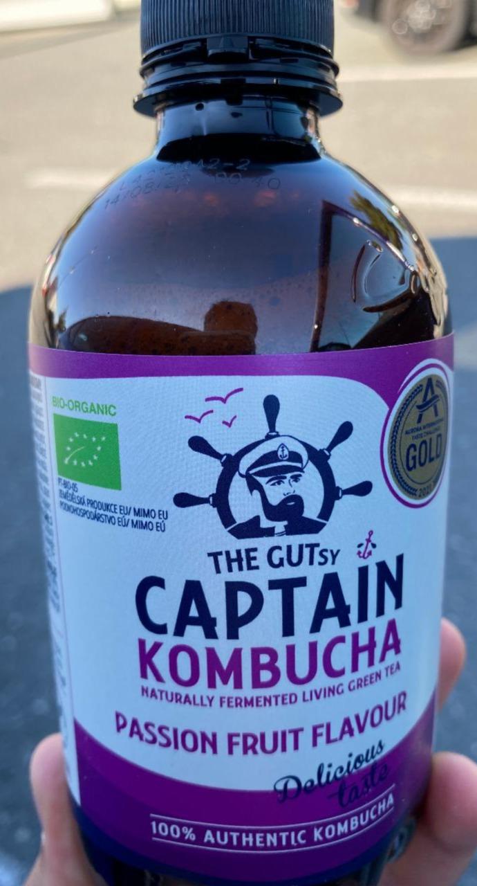 Fotografie - Kombucha passion fruit flavour The GUTsy Captain