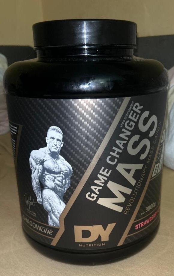 Fotografie - Game changer mass strawberry-banana DY Nutrition