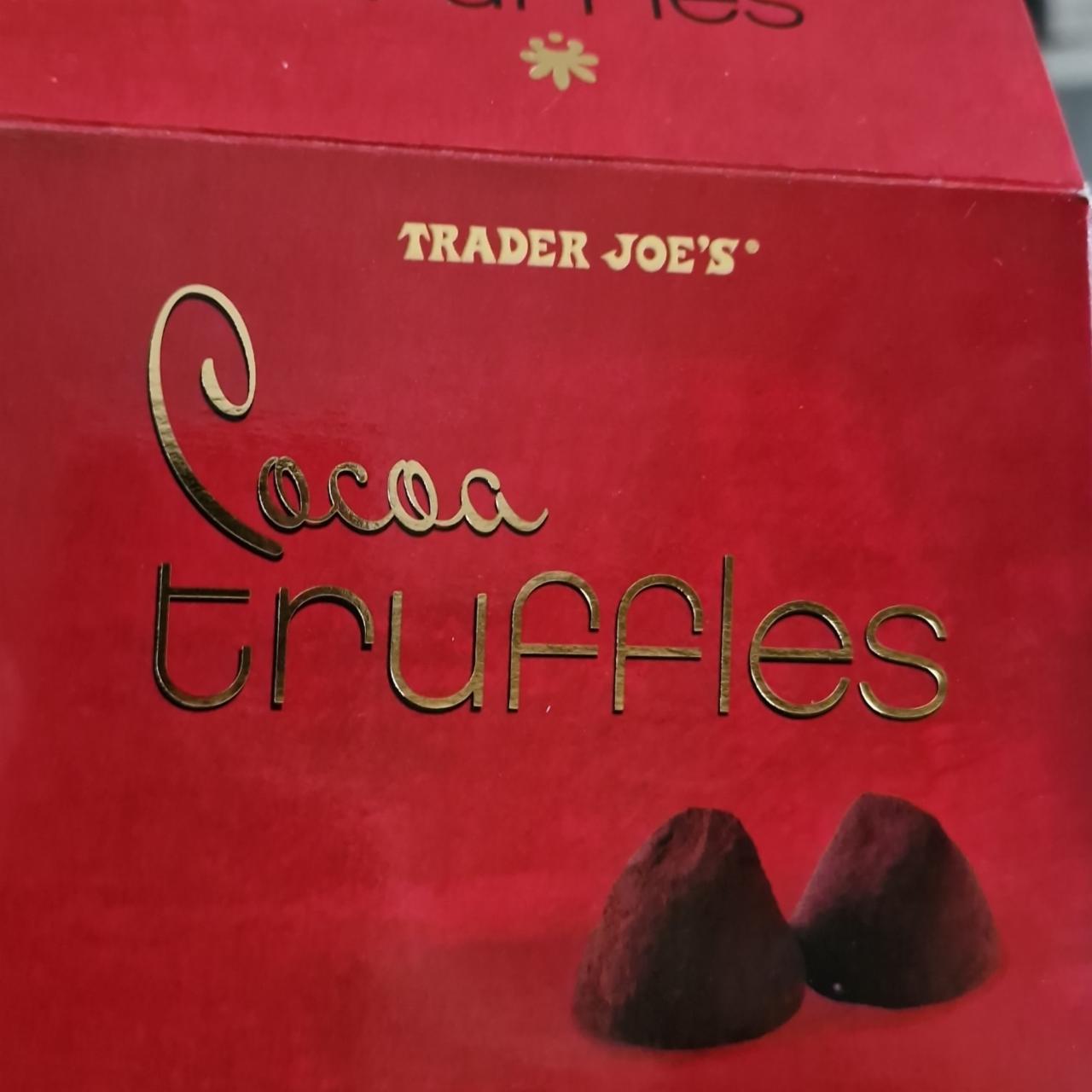 Fotografie - Cocoa truffles Trader Joe's