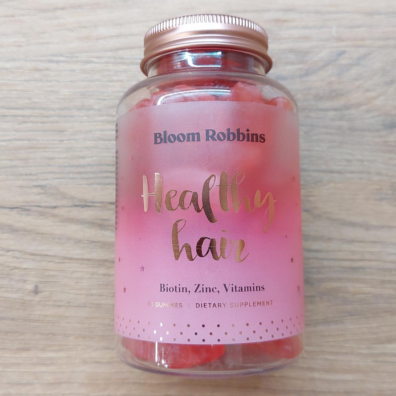 Fotografie - Healthy hair biotin, zinc, vitamins Bloom Robbins