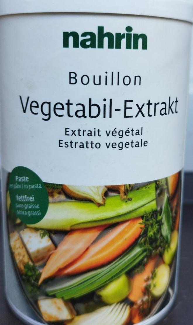 Fotografie - Bouillon Vegetabil-Extrakt Nahrin