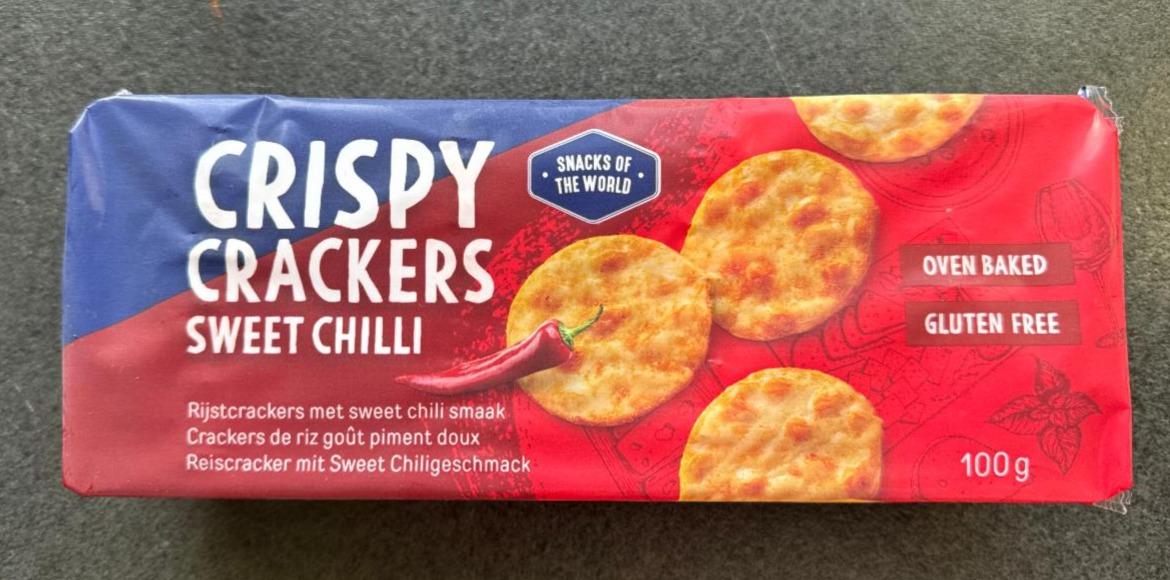 Fotografie - Crispy crackers sweet chilli Snacks of the world