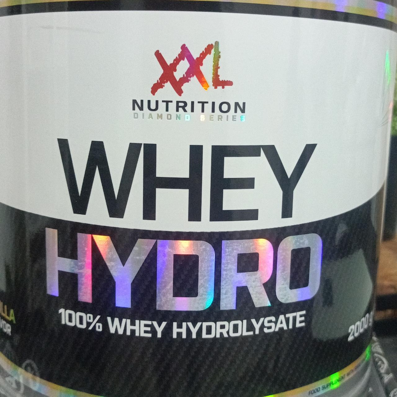 Fotografie - Whey hydro XXL Nutrition