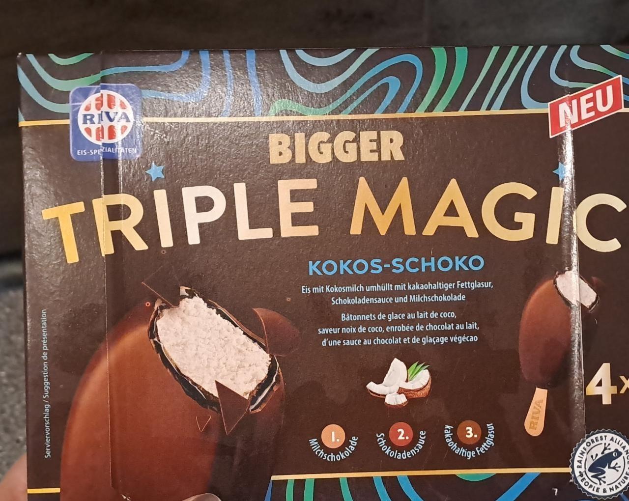 Fotografie - Bigger triple magic kokos-schoko Riva