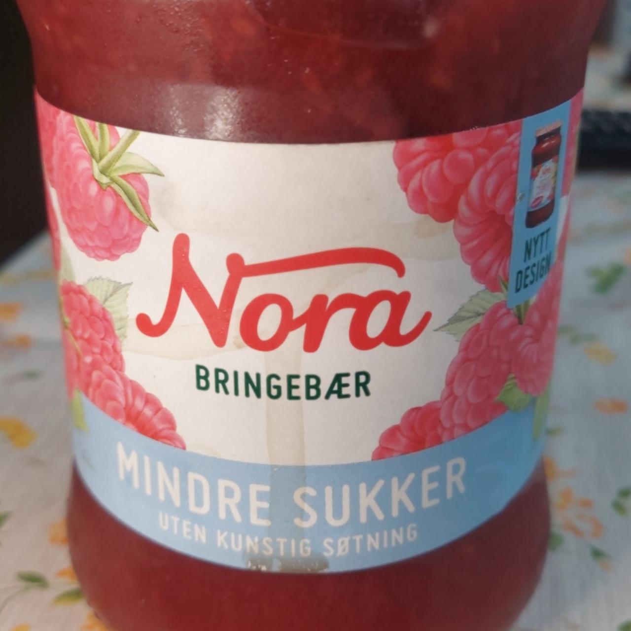 Fotografie - Bringebær mindre sukker Nora