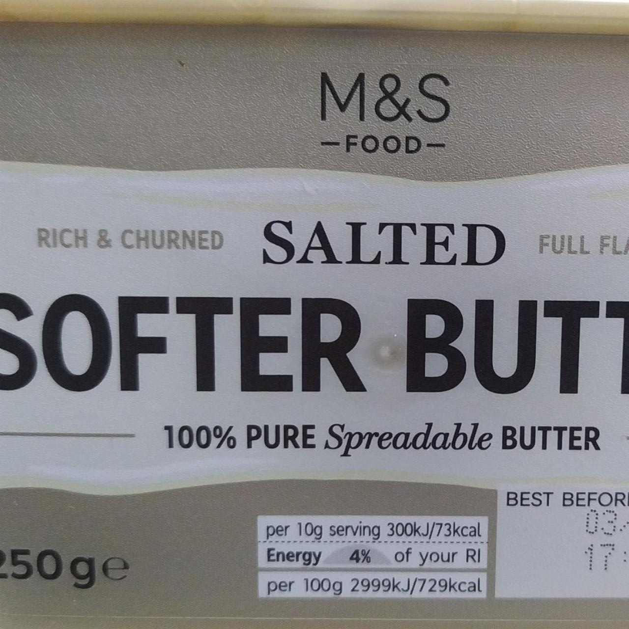 Fotografie - Salted softer butter M&S Food