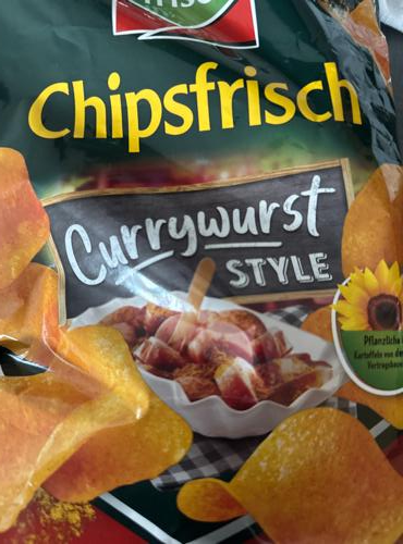 Fotografie - Chipsfrisch currywurst style Funny-frisch