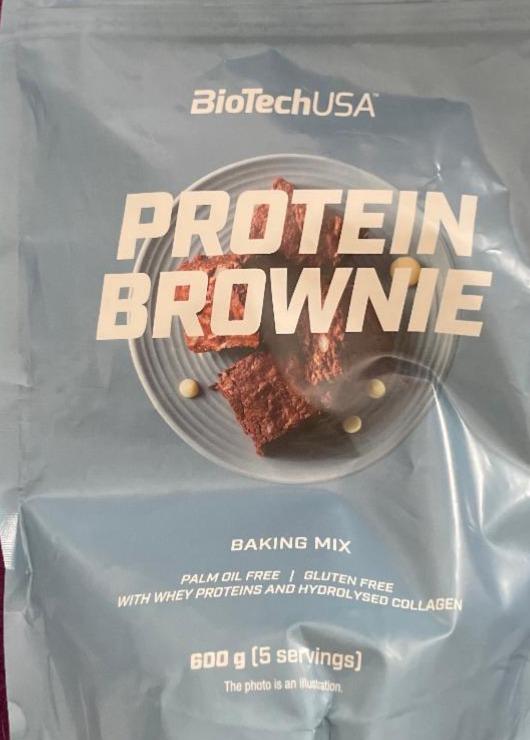 Fotografie - Protein brownie baking mix BioTechUSA