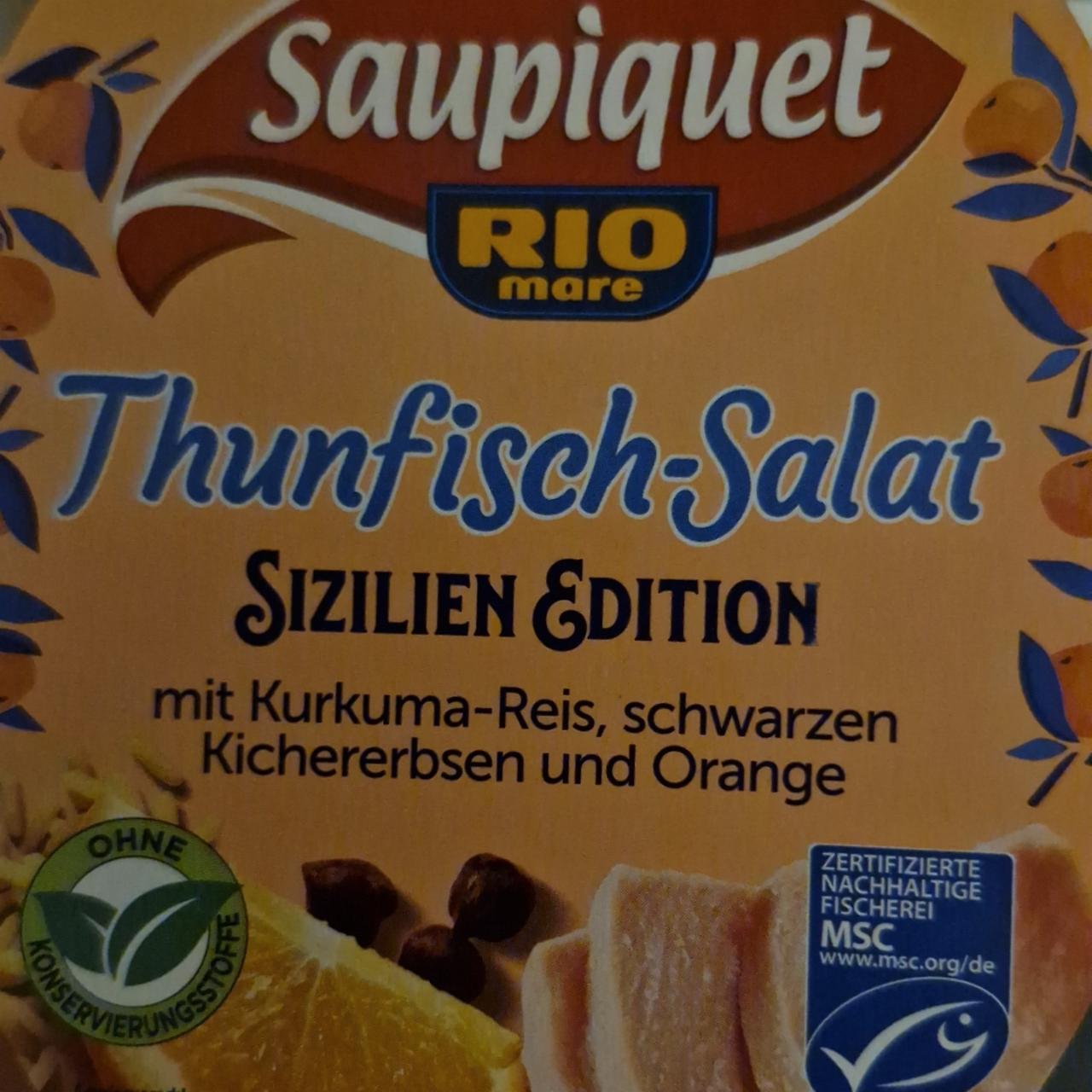 Fotografie - Saupiquet thunfisch-salat sizilien edition Rio mare