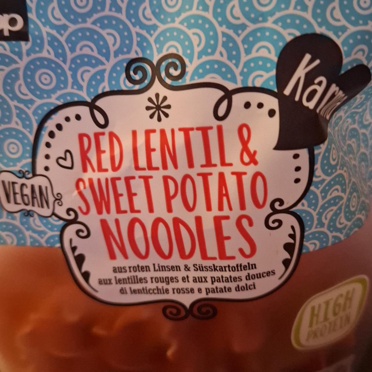 Fotografie - Red lentil & sweet potato noodles Coop