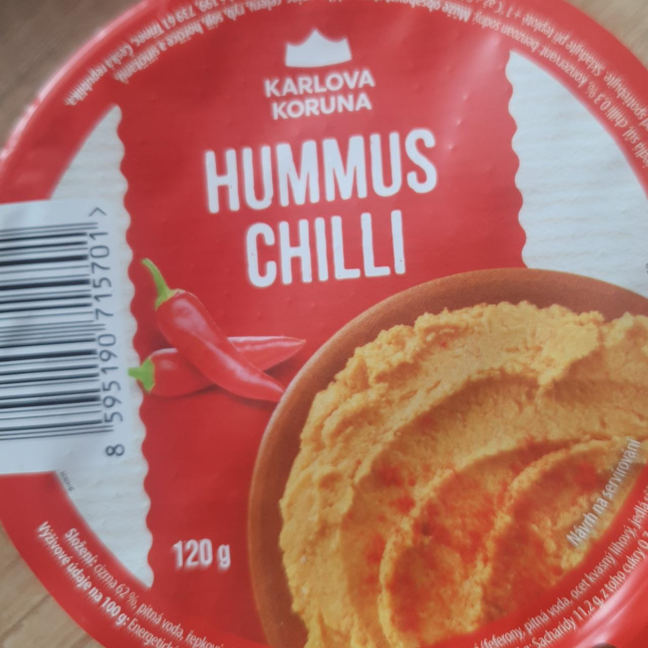 Fotografie - Hummus chilli Karlova Koruna
