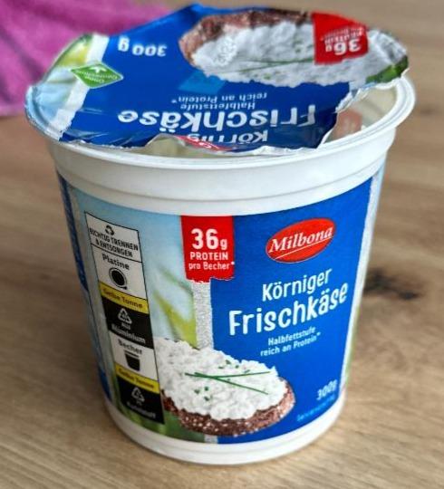 Fotografie - Körniger Frischkäse Milbona