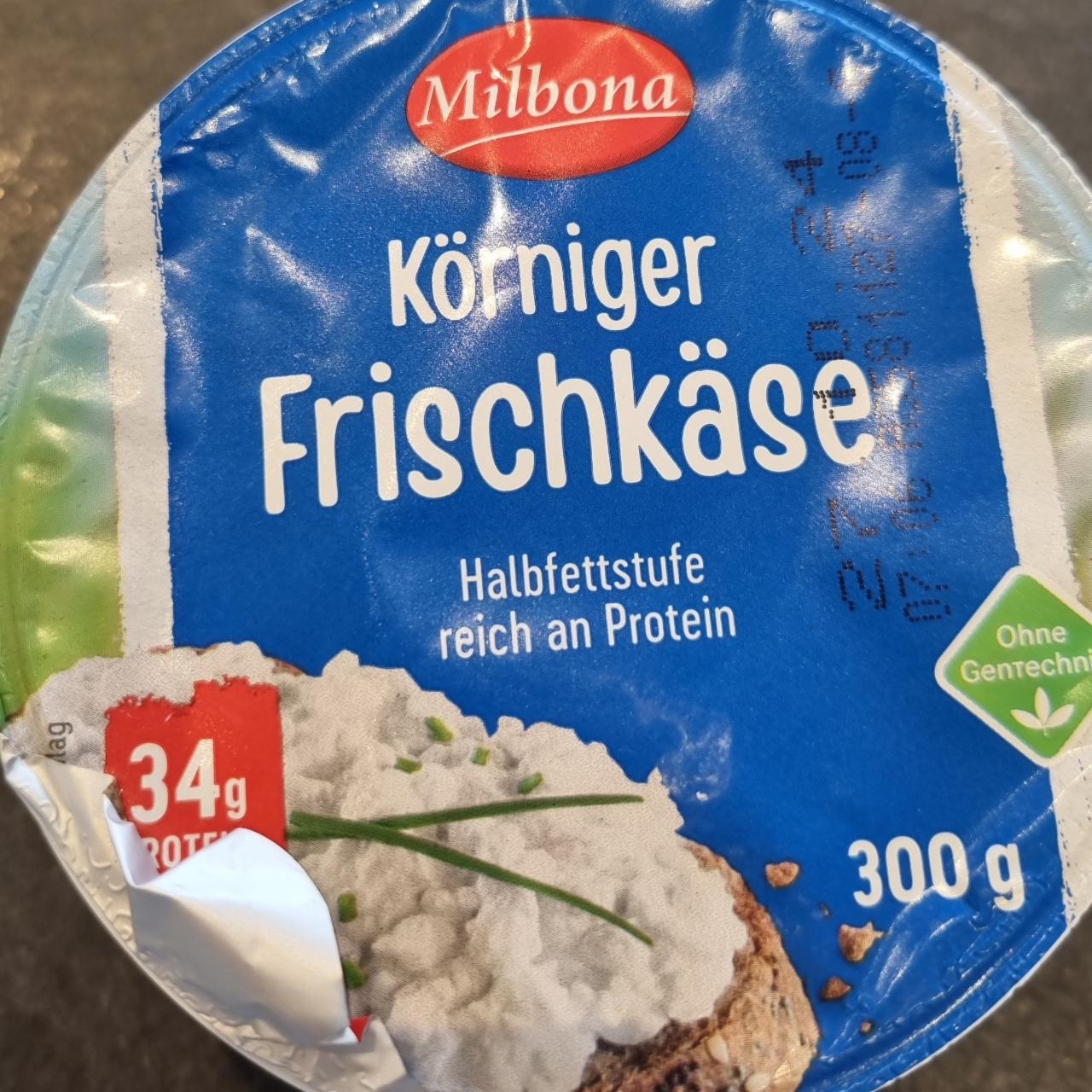 Fotografie - Körniger Frischkäse Milbona